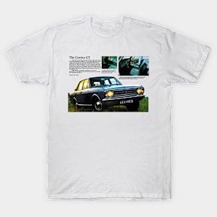 FORD CORTINA GT - brochure T-Shirt